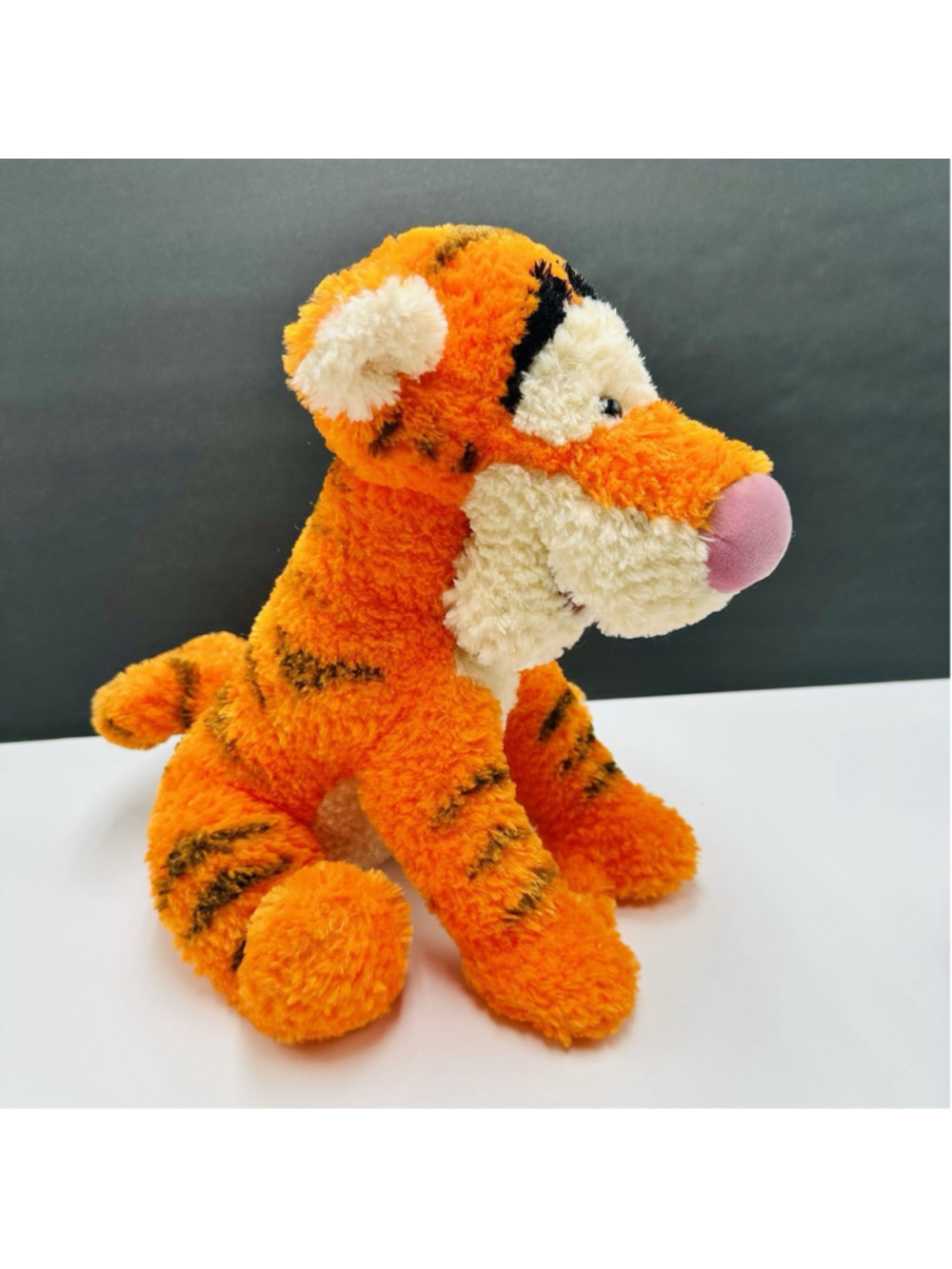 Disney Parks Tigger Plush 14” Winnie the Pooh Curly Hair Stuffed Animal - Picture 3 of 7